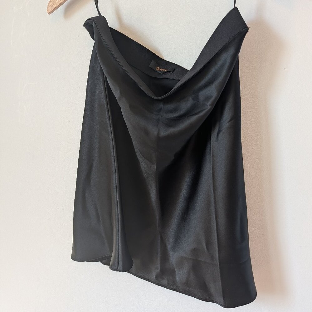 Quince Silk Mini Skirt